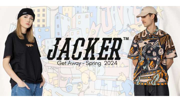"Get Away" - L'Aventure Épique de Jacker - Collection Printemps 2024